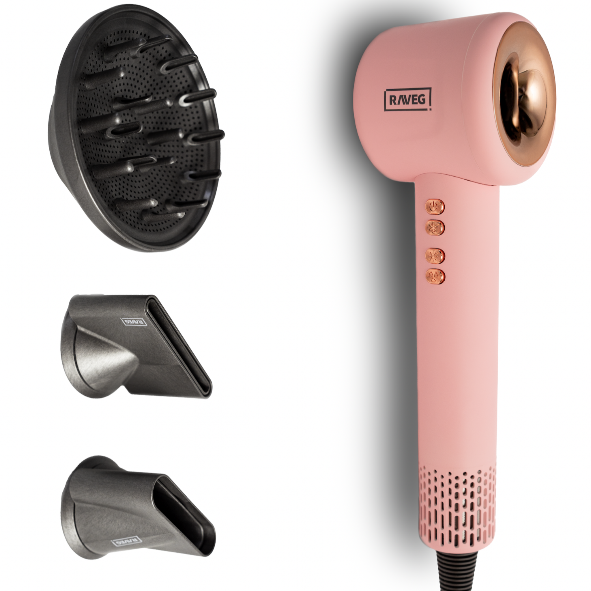 RAVEG Hyperpower ® Pink - Haartrockner
