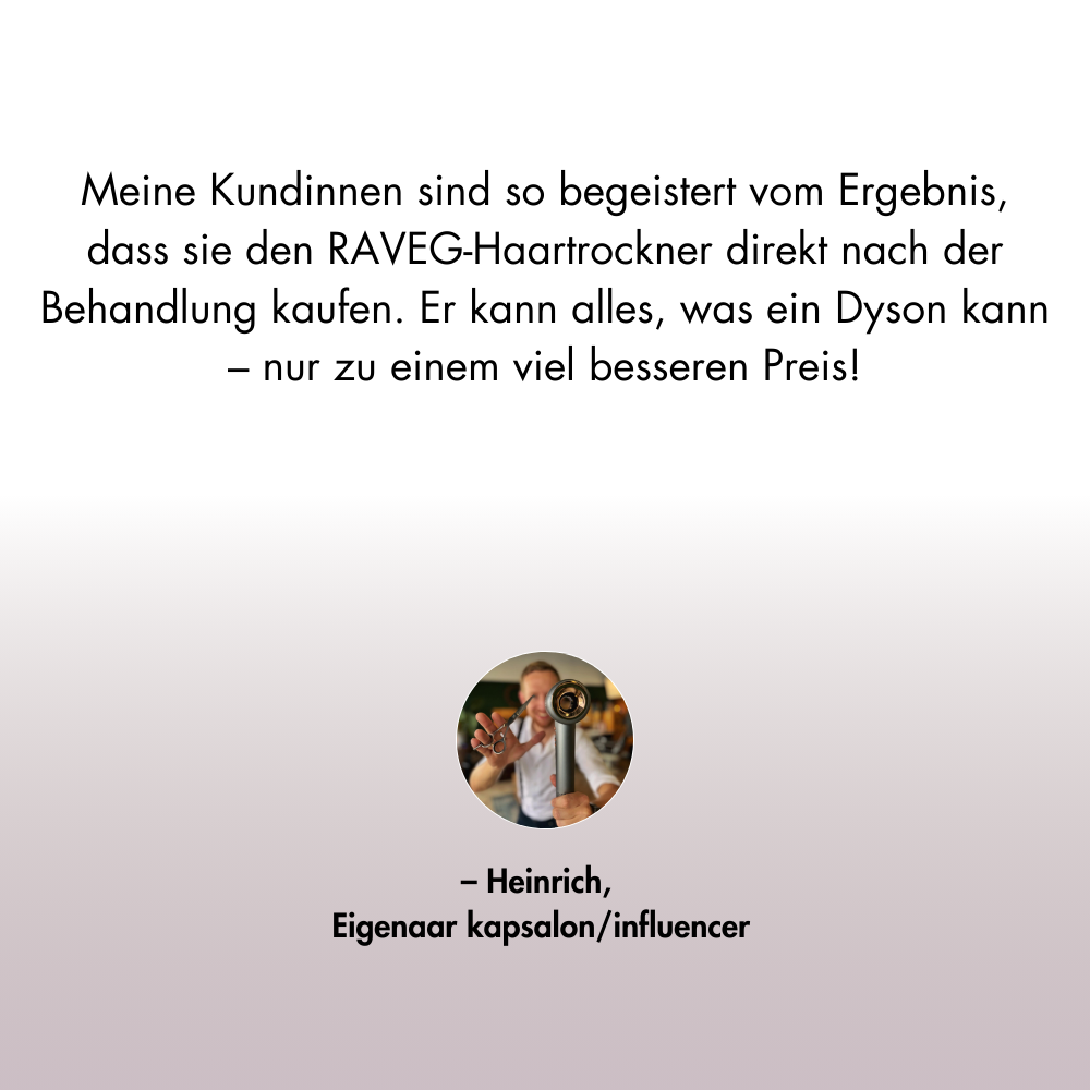 RAVEG Hyperpower ® Pink - Haartrockner