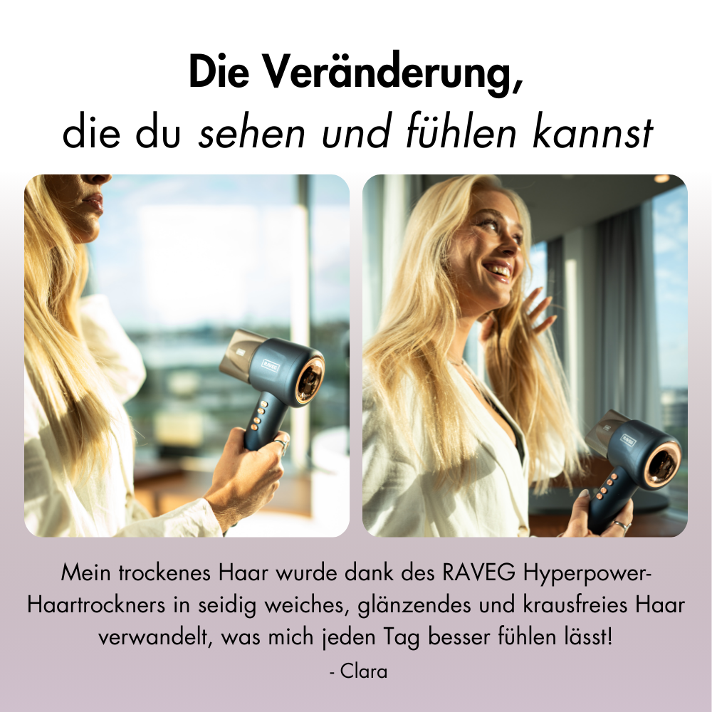 RAVEG Hyperpower ® Pink - Haartrockner