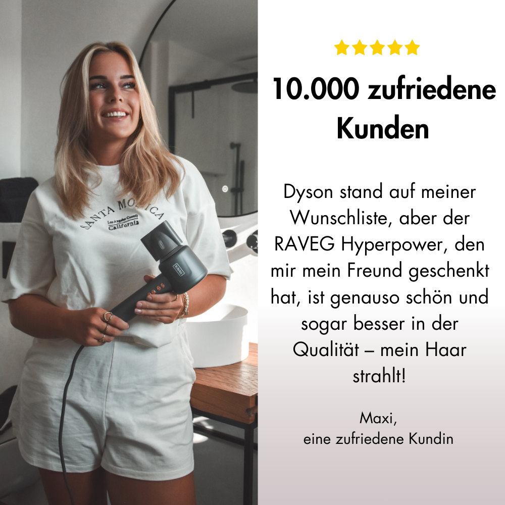 RAVEG Hyperpower ® Pink - Haartrockner