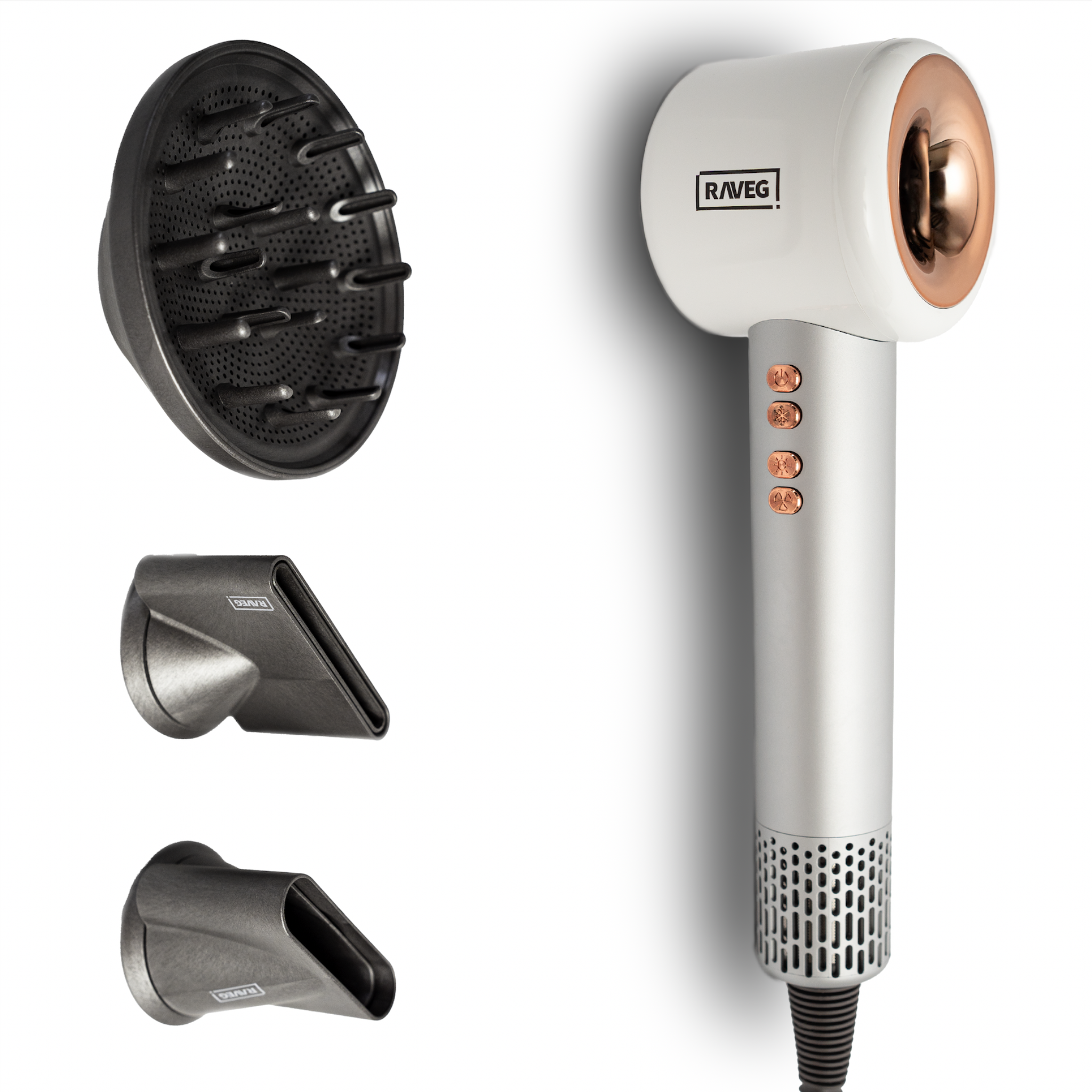 RAVEG Hyperpower ® White - Haartrockner