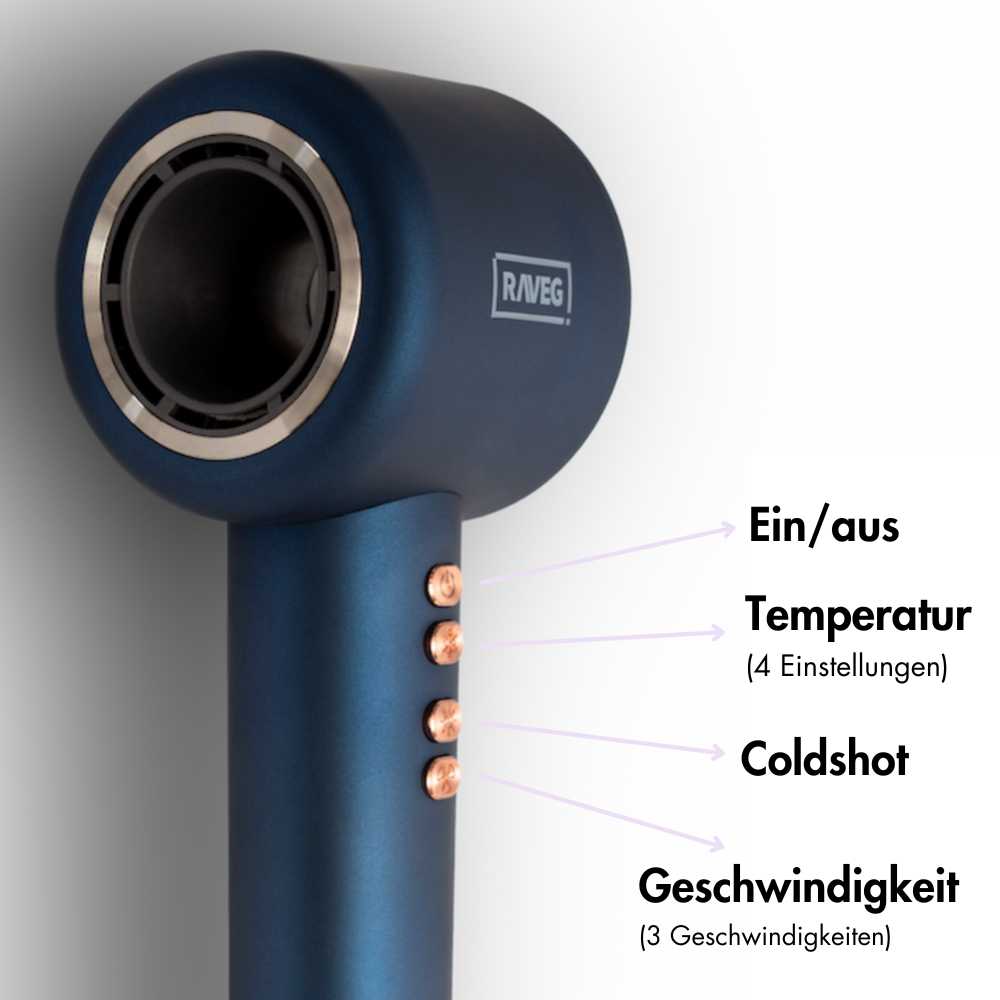 RAVEG Hyperpower ® Navy blue - Haartrockner
